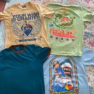 5 Men’s T-Shirts, size M, gently worn Bundle